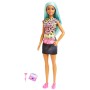 BAMBOLA 30 CM TRUCCATRICE BARBIE I CAN BE MATTEL DVF50 HKT66