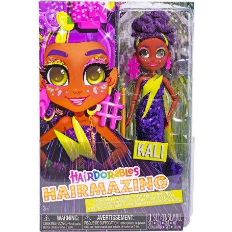 BAMBOLA 25 CM KALI HAIRDORABLES HAIRMAZING MGA 0700