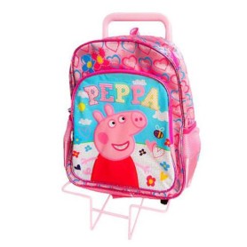 ZAINO SCUOLA PEPPA PIG CON TROLLEY 43110