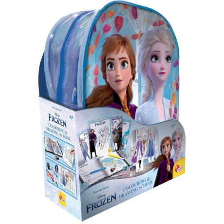 ZAINO FROZEN COLORING AND DRAWING CON ACCESSORI LISCIANI 92925