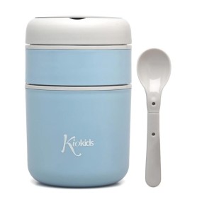 THERMOS 710 ML ACCIAIO INOSSIDABILI BLU KIOKIDS 05494