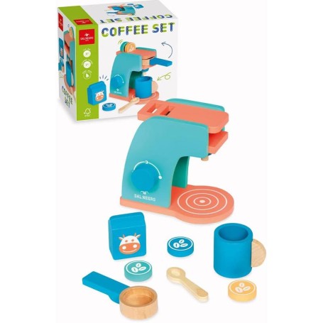 SET GIOCO CAFFE IN LEGNO DAL NEGRO 054095