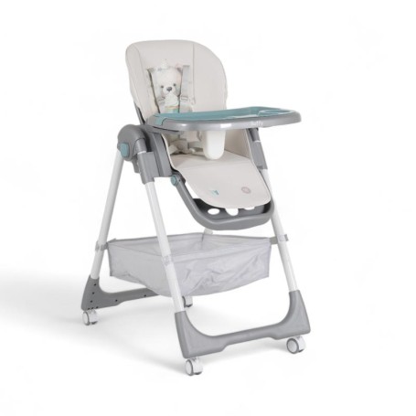 SEGGIOLONE RAFFY MENTA CON CESTELLO, VASSOIO E POGGIAPIEDI REGOLABILE MONI TRADE 5199