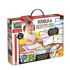 SCUOLA DI SCRITTURA MONTESSORI CON PENNA ERGONOMICA LISCIANI 97081