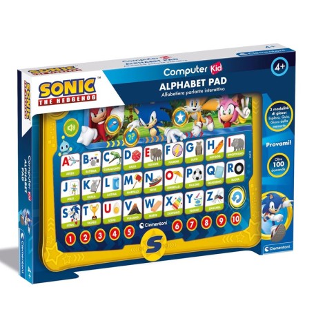 SAPIENTINO SONIC ALPHABET PAD CLEMENTONI 16822