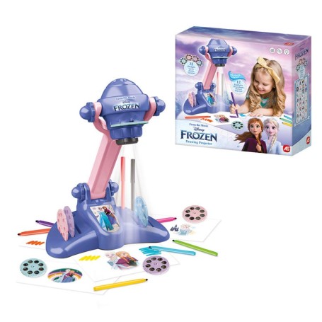 PROIETTORE PER PITTURA DISNEY FROZEN CON ACCESSORI AS 1028-54002