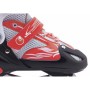 PATTINI IN LINEA FIREWHEEL ROSSI MISURA 38-41 REGOLABILI TELAIO IN ALLUMINIO GRG028