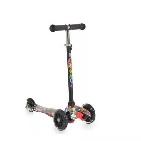 MONOPATTINO A 3 RUOTE FIDGET NERO MONI TRADE 2796