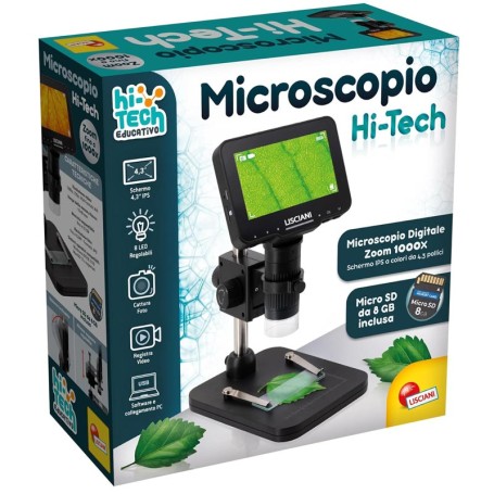 MICROSCOPIO EDUCATIVO HI-TECH LISCIANI 109869