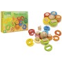 FIORE INCASTRO CON BLOCCHI GEOMETRICI 25 PZ GLOBO 40886