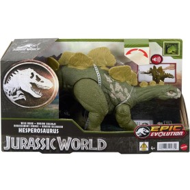 DINOSAURO JURASSIC WORLD HESPEROSAURO RUGGITO SELVAGGIO MATTEL HTK69