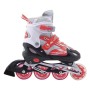 PATTINI IN LINEA FIREWHEEL ROSSI MISURA 30-33 REGOLABILI TELAIO IN ALLUMINIO GRG026