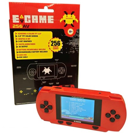 CONSOLE PORTATILE RADIOCOM EGAME 256 HORIZON ODS 50066