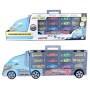 CAMION VALIGETTA SILVER WHEEL 60 CM CON 6 AUTO ODS 41444