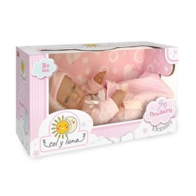 BAMBOLA 40 CM CON SET NANNA ROSA IN SCATOLA ODG 1118
