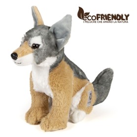 PELUCHE LUPO SEDUTO 30 CM ECO-FRIENDLY DECAR 27580