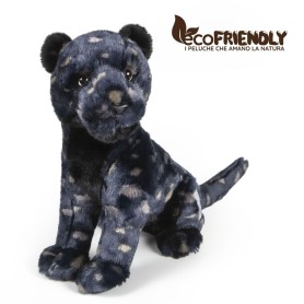 PELUCHE PANTERA SEDUTA 25 CM ECO-FRIENDLY DECAR 27591