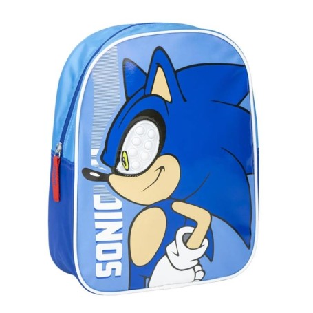 ZAINO SCUOLA SONIC 3D CON SPALLINE REGOLABILI