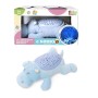 CARILLON PROIETORE BABY NINNO INTERATTIVO IPPOPOTAMO AZZURRO CON SUONI DECA 25439