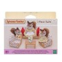 SET DIVANO POLTRONE E TAVOLINO SYLVANIAN FAMILIES 4464