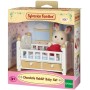 SET BEBÈ CONIGLIO CIOCCOLATO E LETTINO SYLVANIAN FAMILIES 5017