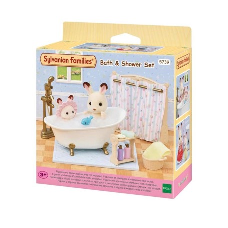 SET VASCA E DOCCIA SYLVANIAN FAMILIES 5739