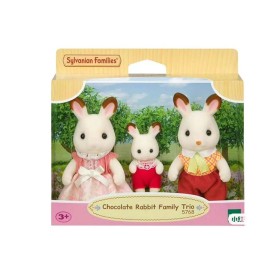 SET FAMIGLIA TRIO CONIGLIO CIOCCOLATO SYLVANIAN FAMILIES 5768