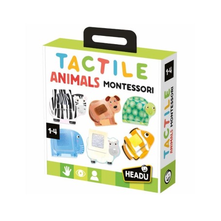 ANIMALI TATTILI MONTESSORI HEADU IT20188