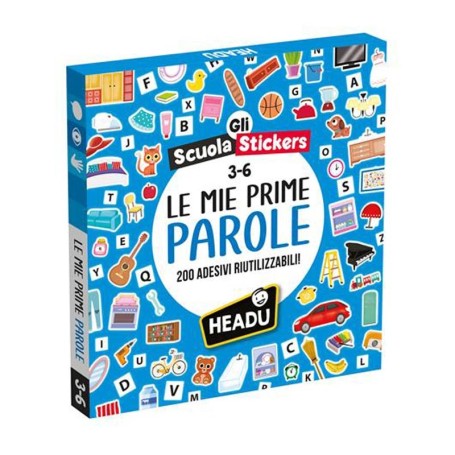 SCUOLA STICKERS LE MIE PRIME PAROLE HEADU IT62630