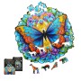 PUZZLE IN LEGNO FARFALLA MANDELLI 705605011