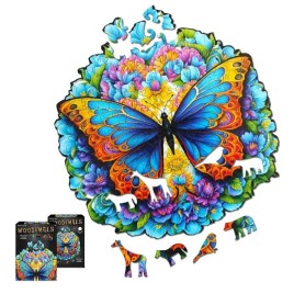 PUZZLE IN LEGNO FARFALLA MANDELLI 705605011