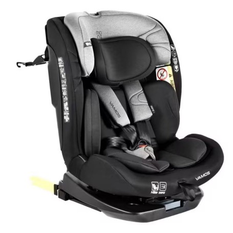 SEGGIOLINO AUTO VAMOS 40-150 CM GRIGIO STONE MONI TRADE 15317