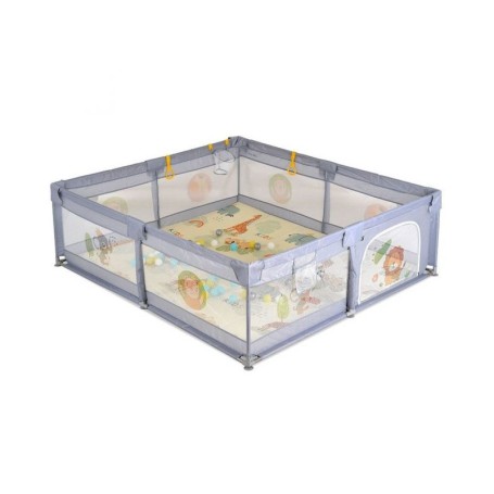 BOX PER BAMBINI GAME ZONE GRIGIO 150X200 CM CON ACCESSORI MONI TRADE 21036