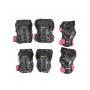 SET PROTEZIONI DAZZLE ROSA MISURA S FINO A 25 KG MONI TRADE 2890
