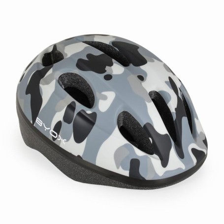 CASCO REGOLABILE BICICLETTA GRIGIO Y03 MONI TRADE 2984