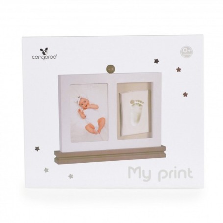 SET IMPRONTE MANI E PIEDI CANGAROO CON CORNICE MY PRINT MONI TRADE7141