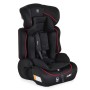 SEGGIOLINO AUTO FLEX 76-150 CM NERO CON ROSSO MONI TRADE 15360