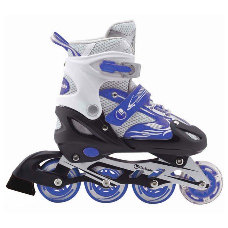 PATTINI IN LINEA FIREWHEEL BLU MISURA 30-33 REGOLABILI TELAIO IN ALLUMINIO GRG023