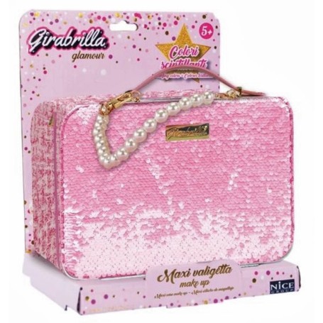 TROUSSE MAXI GIRABRILLA MAKE UP ROSA NICE 19113