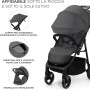 PASSEGGINO BABY STROLLER TRIG 3 GRANITE GREY KINDERKRAFT
