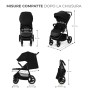 PASSEGGINO BABY STROLLER TRIG 3 GRANITE GREY KINDERKRAFT