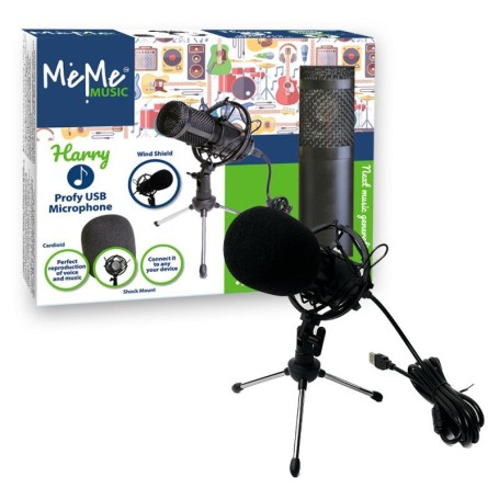 MICROFONO PROFESSIONALE A CONDENSATORE HARRY MEME MUSIC NXT60258