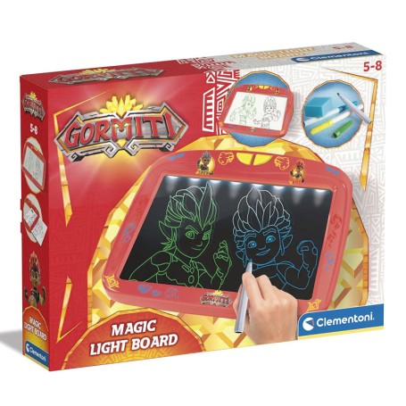 LAVAGNA MAGICA A LED GORMITI CLEMENTONI 16356