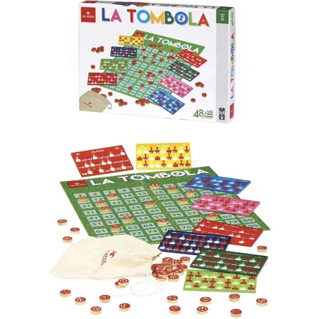 LA TOMBOLA GIOCO DA TAVOLO DAL NEGRO 053903