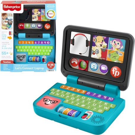 IL MIO PRIMO LAPTOP RIDI E IMPARA FISHER PRICE HHH03 (ITA)