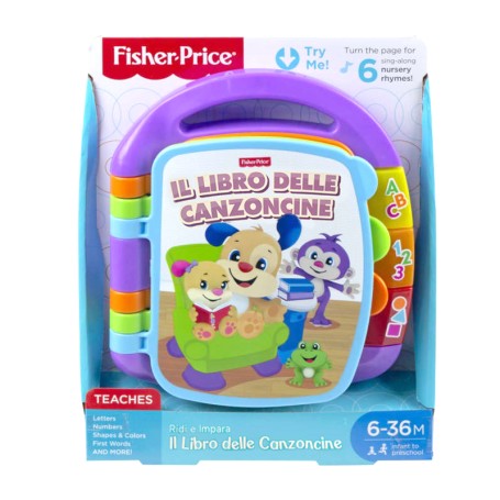 IL LIBRO DELLE CANZONCINE CON LUCI E SUONI FISHER PRICE CDH49 (ITA)