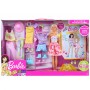 BAMBOLA BARBIE FASHION TRASFORMATION CON ACCESSORI MATTEL GFB83