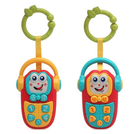 TELEFONINO INTERATTIVO COLORATO CON LUCI E SUONI KIOKIDS 03934
