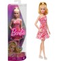 BAMBOLA BARBIE FASHIONISTAS 30 CM VESTITO FLOREALE MATTEL HJT02