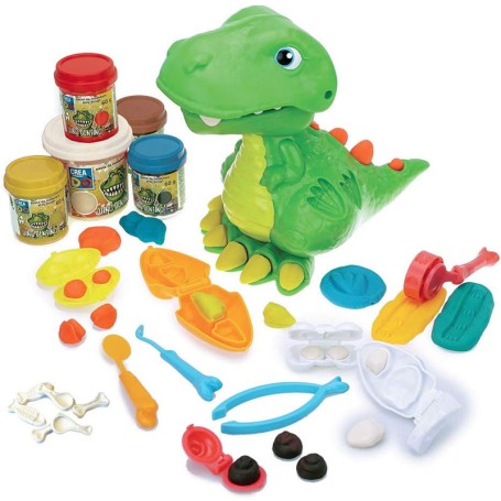 DINO DENTINO CON PASTA DA MODELLARE E ACCESSORI CREADÒ NICE 89000